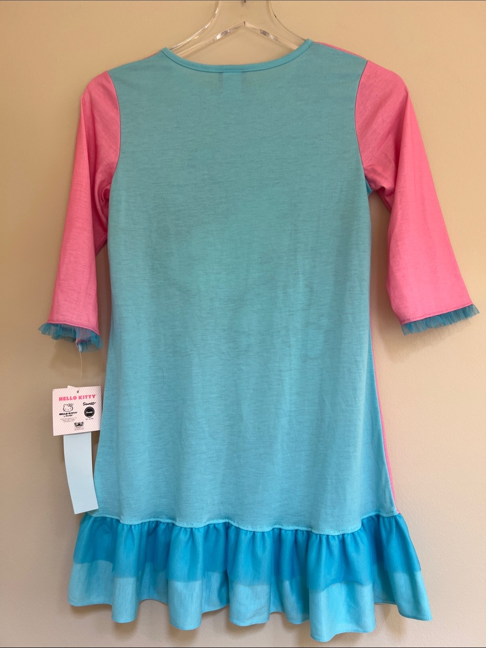 Hello Kitty Girls Pajama Nightgown L - Picture 4 of 7